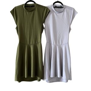 Silence & Noise Dress Urban Outfitter Lot Of 2  Cut Out Back 1 NWT 1 NWOT Size M